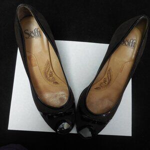 Sofft Brown Suede Leather Heels Size 8.5M